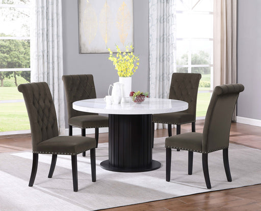 Sherry 5-piece Round Dining Set - imattress & ifurniture (FL)