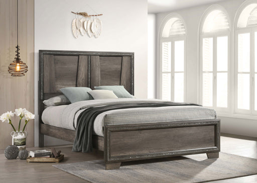 Janine Panel Bed Grey - imattress & ifurniture (FL)