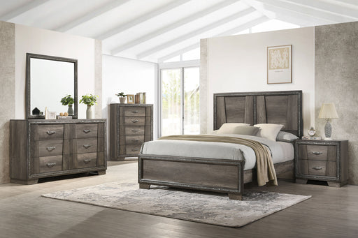 Janine Bedroom Set Grey - imattress & ifurniture (FL)