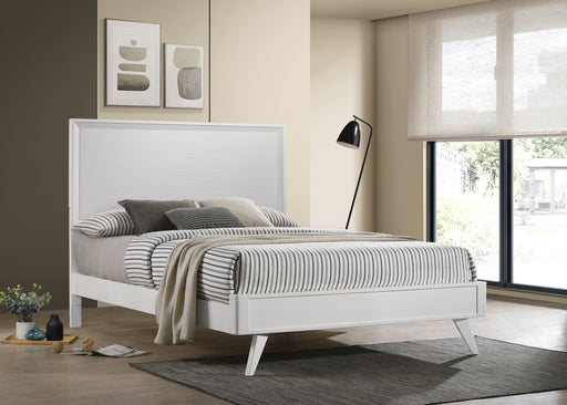 Janelle Panel Bed White - imattress & ifurniture (FL)