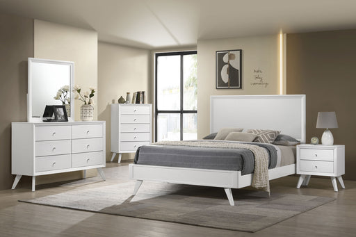 Janelle Bedroom Set White - imattress & ifurniture (FL)