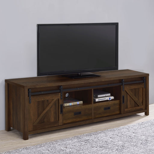 Madra Rectangular TV Console with 2 Sliding Doors - imattress & ifurniture (FL)