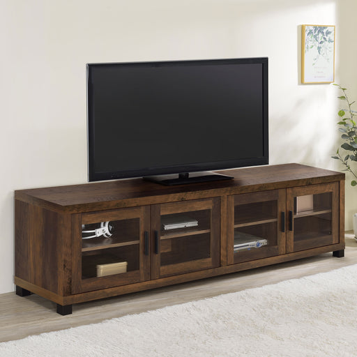 Sachin Rectangular TV Console with Glass Doors - imattress & ifurniture (FL)