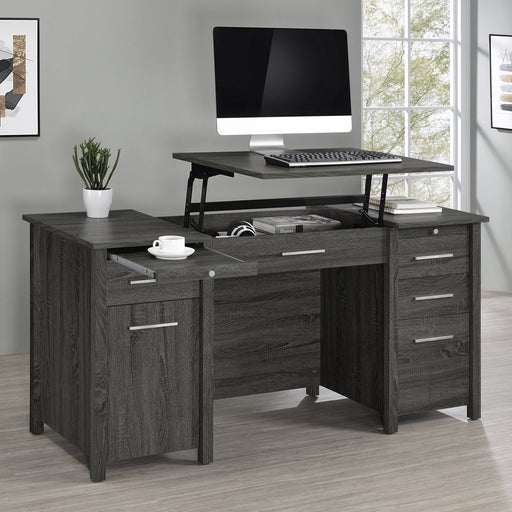 Dylan 4-drawer Lift Top Office Desk - imattress & ifurniture (FL)