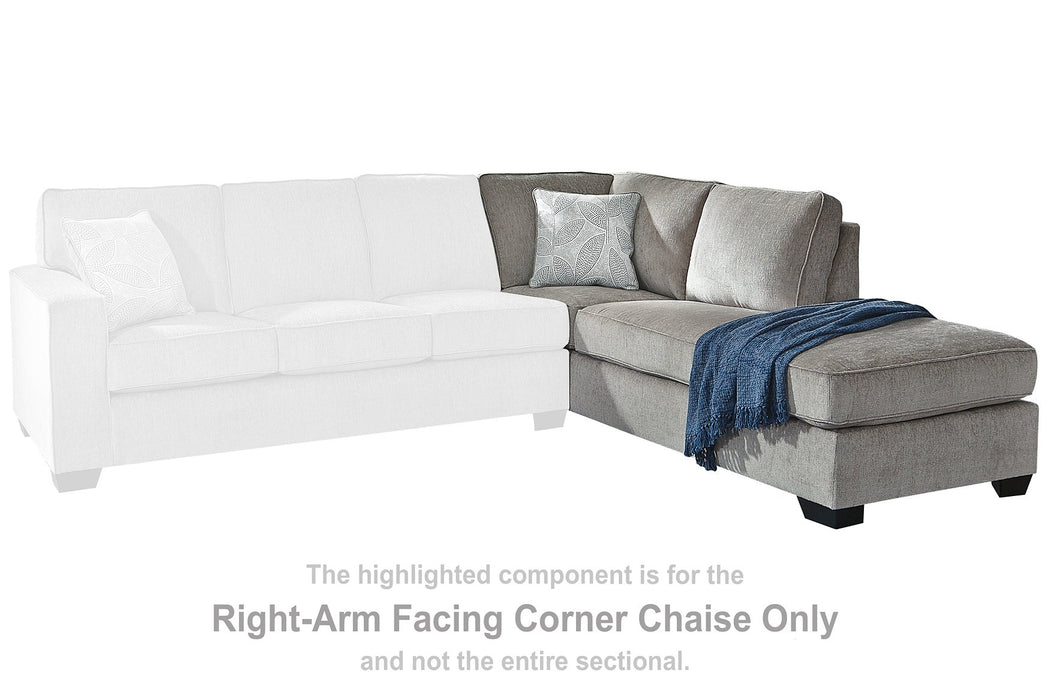 Altari 2-Piece Sleeper Sectional with Chaise - imattress & ifurniture (FL)