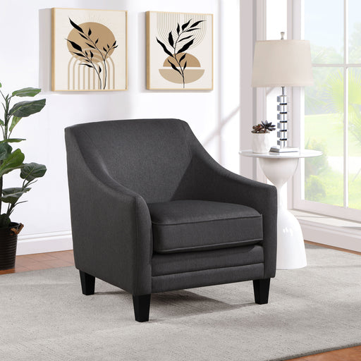 Liam Upholstered Sloped Arm Accent Club Chair - imattress & ifurniture (FL)