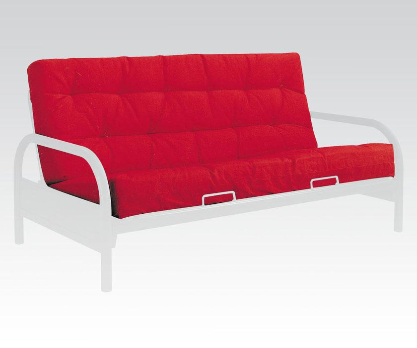 Acme 8" Full Futon Mattress in Red/Black 02812 - imattress & ifurniture (FL)