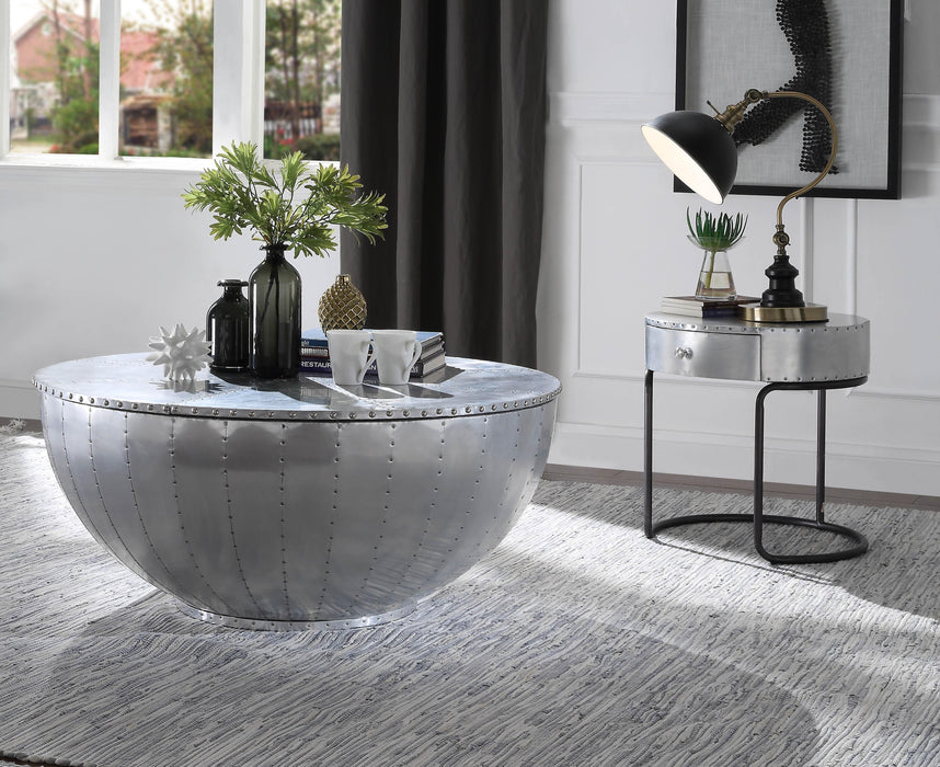 Brancaster Aluminum Coffee Table - imattress & ifurniture (FL)