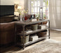 Gorden Weathered Oak & Antique Silver Console Table - imattress & ifurniture (FL)