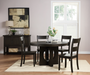 Haddie Distressed Walnut Dining Table - imattress & ifurniture (FL)