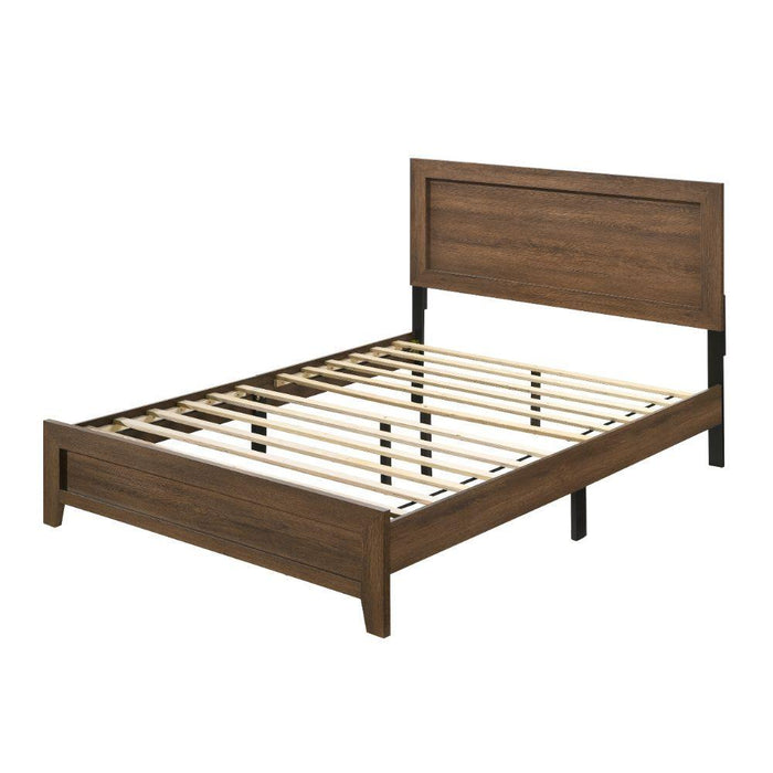 Miquell - Queen Bed - Brown, Light - 84" - imattress & ifurniture (FL)