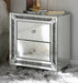 Noralie Mirrored & Faux Diamonds Accent Table - imattress & ifurniture (FL)