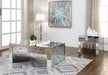 Noralie Mirrored & Faux Diamonds Coffee Table - imattress & ifurniture (FL)