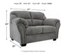 Allmaxx Loveseat - imattress & ifurniture (FL)