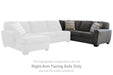 Ambee 3-Piece Sectional with Chaise - imattress & ifurniture (FL)