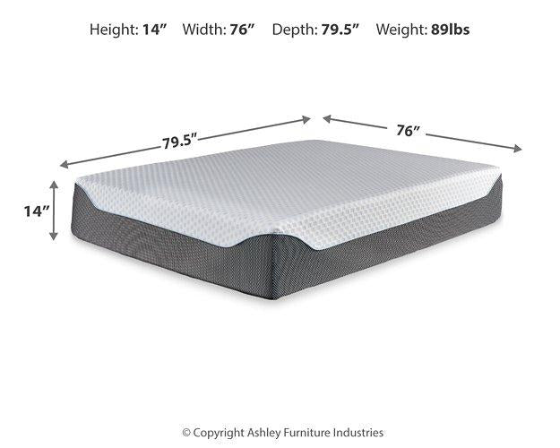 14 Inch Chime Elite Mattress Set - imattress & ifurniture (FL)