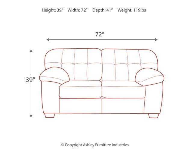 Accrington Loveseat - imattress & ifurniture (FL)