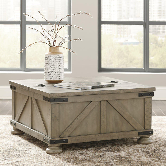 Aldwin Coffee Table With Storage - imattress & ifurniture (FL)