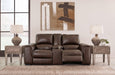 Alessandro Power Reclining Loveseat with Console - imattress & ifurniture (FL)