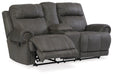 Austere Reclining Loveseat with Console - imattress & ifurniture (FL)