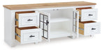 Ashbryn 74" TV Stand - imattress & ifurniture (FL)