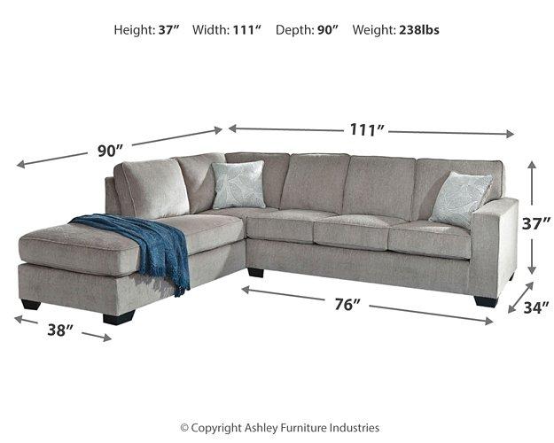 Altari 2-Piece Sectional with Chaise - imattress & ifurniture (FL)