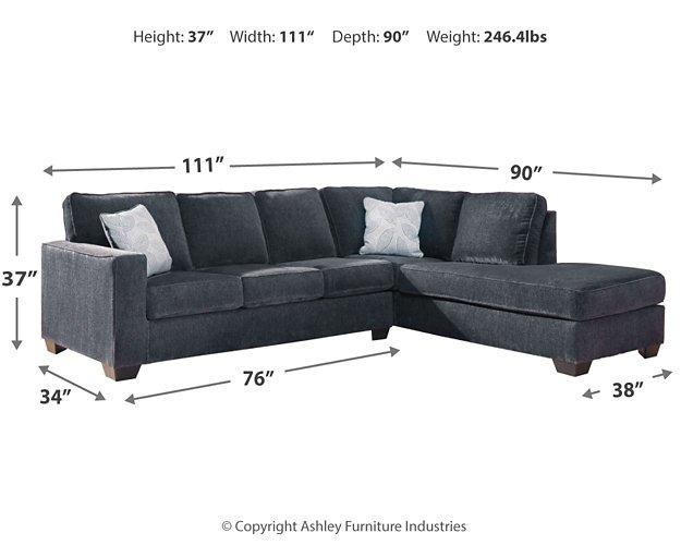 Altari 2-Piece Sectional with Chaise - imattress & ifurniture (FL)