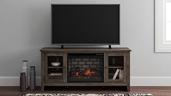 Arlenbry 60" TV Stand with Electric Fireplace - imattress & ifurniture (FL)