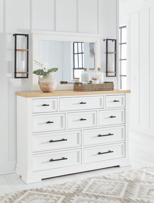 Ashbryn Dresser and Mirror - imattress & ifurniture (FL)