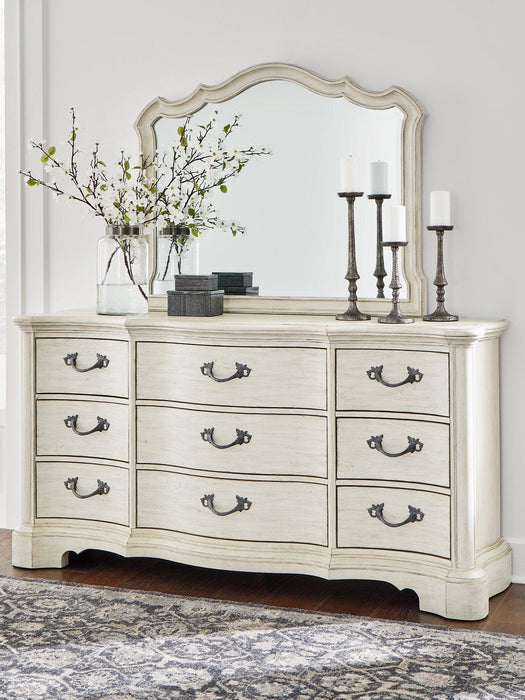 Arlendyne Dresser and Mirror - imattress & ifurniture (FL)