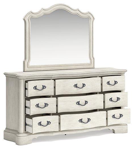 Arlendyne Dresser and Mirror - imattress & ifurniture (FL)