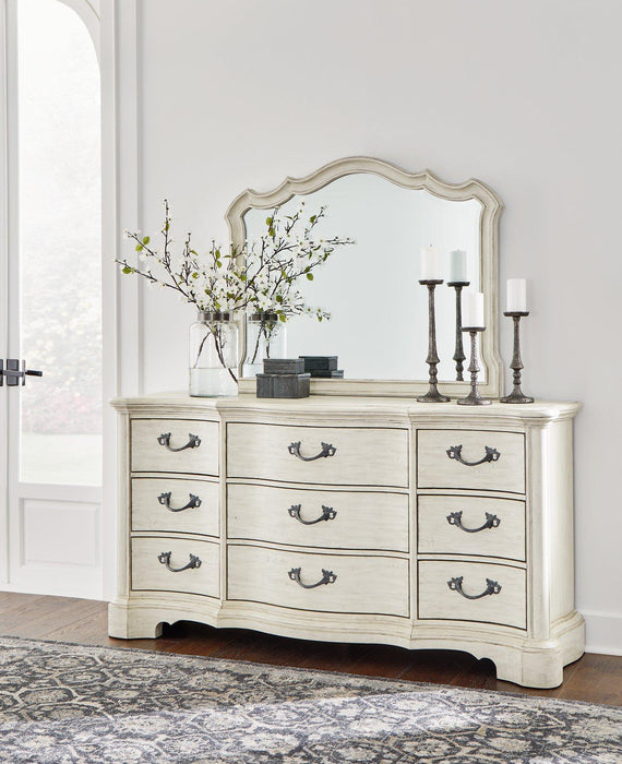 Arlendyne Dresser and Mirror - imattress & ifurniture (FL)