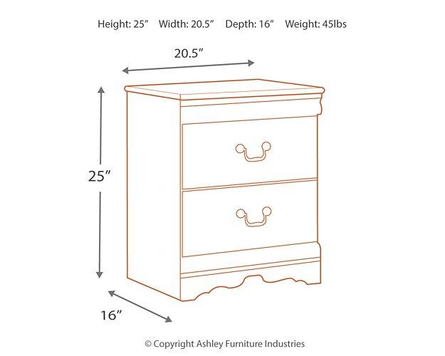 Anarasia Nightstand - imattress & ifurniture (FL)