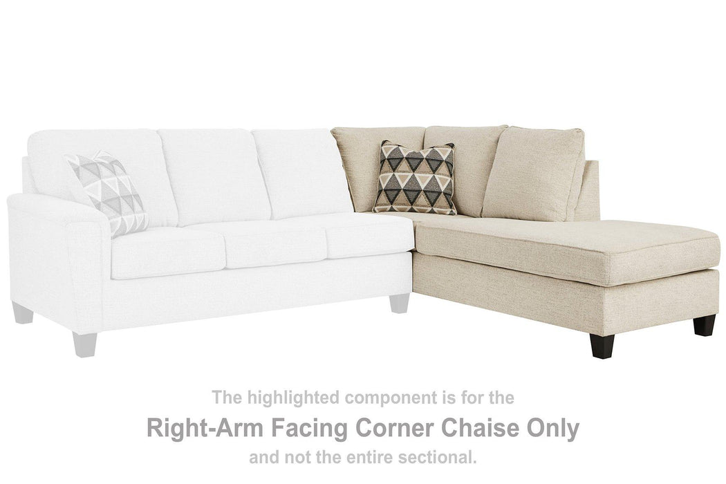 Abinger 2-Piece Sleeper Sectional with Chaise - imattress & ifurniture (FL)