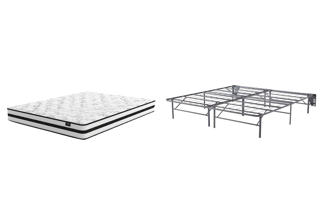 8 Inch Chime Innerspring Mattress Set - imattress & ifurniture (FL)