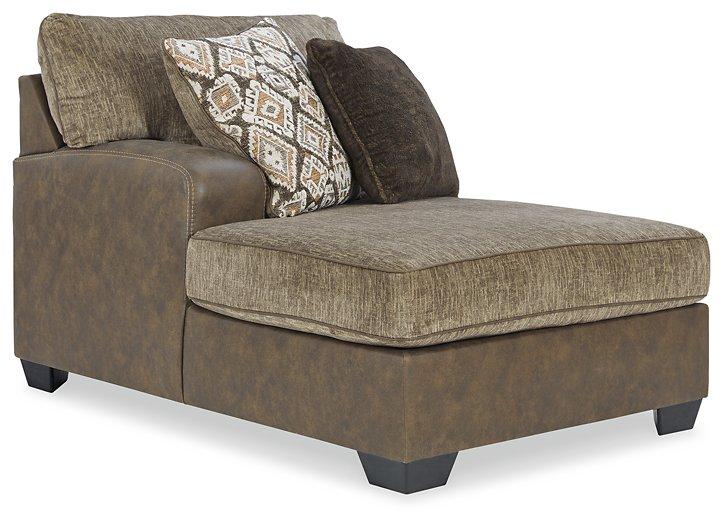 Abalone 3-Piece Sectional with Chaise - imattress & ifurniture (FL)