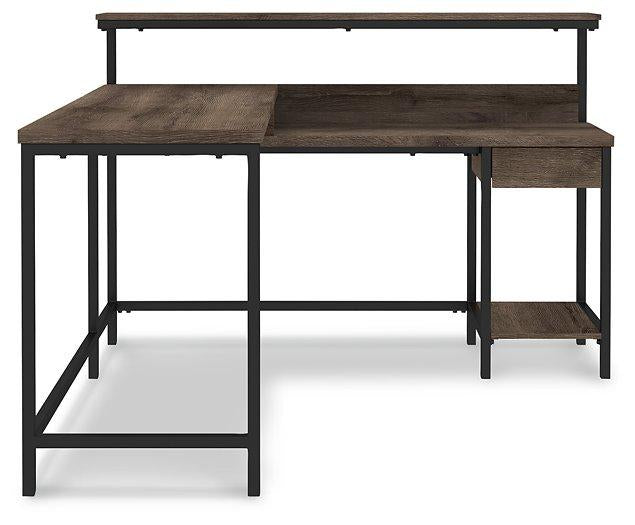 Arlenbry Home Office L-Desk with Storage - imattress & ifurniture (FL)