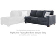 Altari 2-Piece Sleeper Sectional with Chaise - imattress & ifurniture (FL)