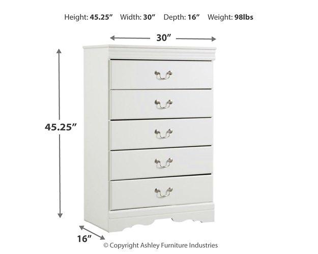 Anarasia Chest of Drawers - imattress & ifurniture (FL)