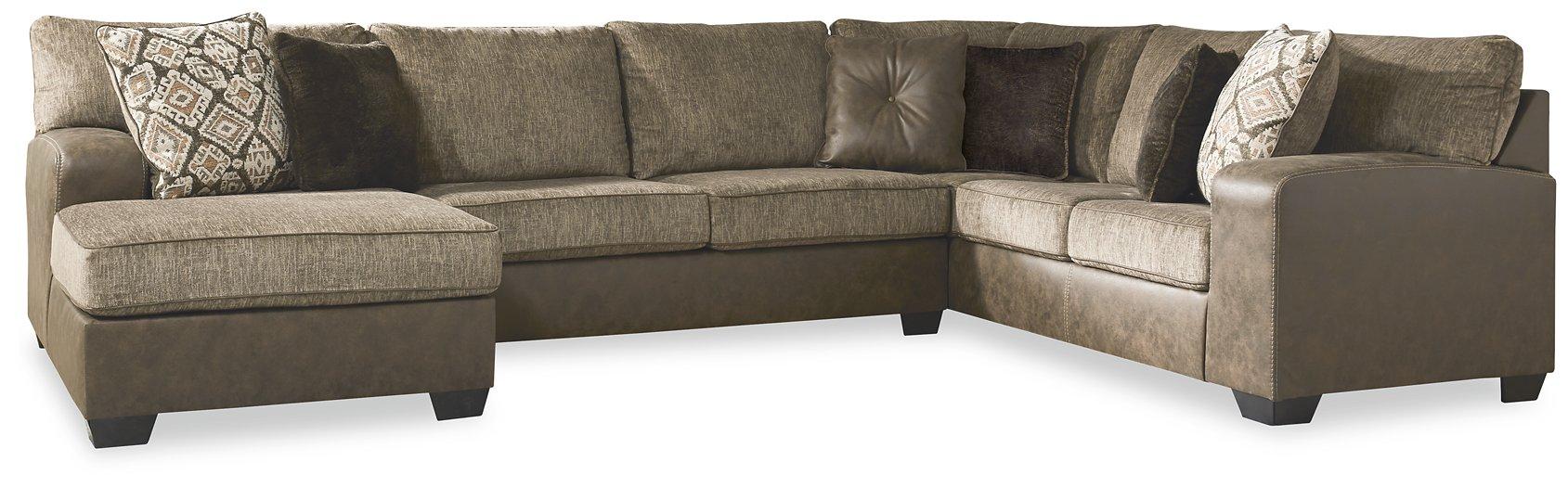 Abalone 3-Piece Sectional with Chaise - imattress & ifurniture (FL)