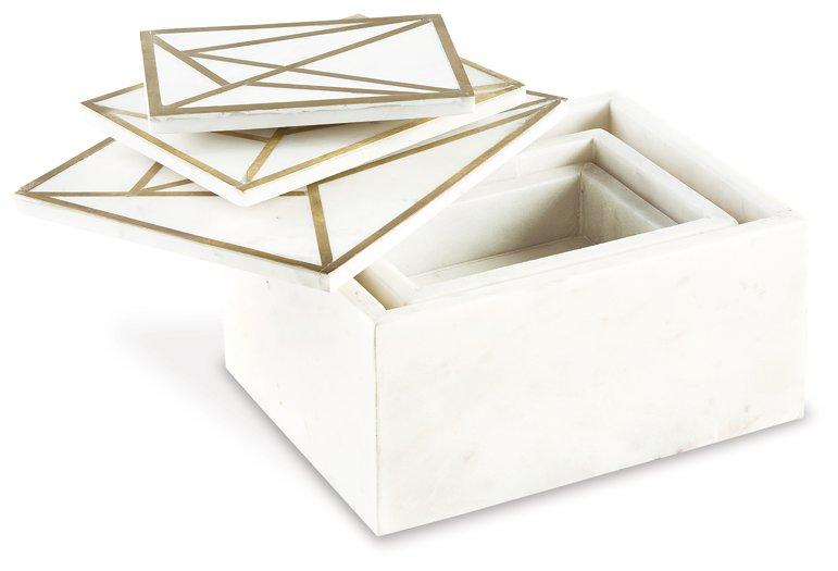 Ackley Box (Set of 3) - imattress & ifurniture (FL)