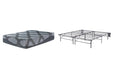 12 Inch Ashley Hybrid King Adjustable Base and Mattress - imattress & ifurniture (FL)