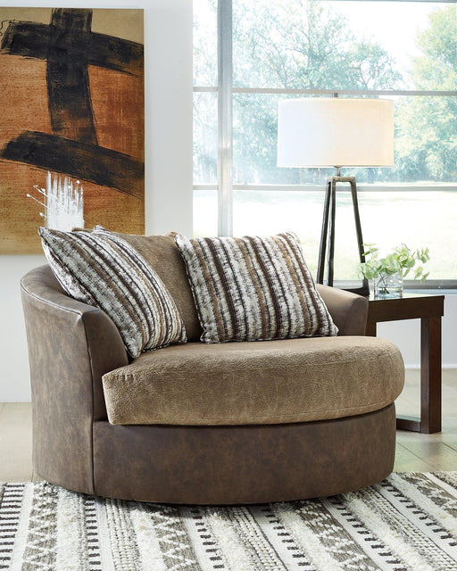 Alesbury Oversized Swivel Accent Chair - imattress & ifurniture (FL)