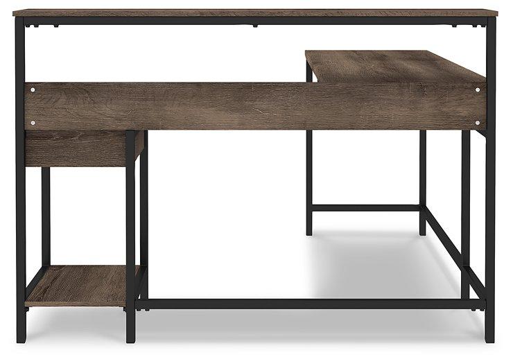 Arlenbry Home Office L-Desk with Storage - imattress & ifurniture (FL)