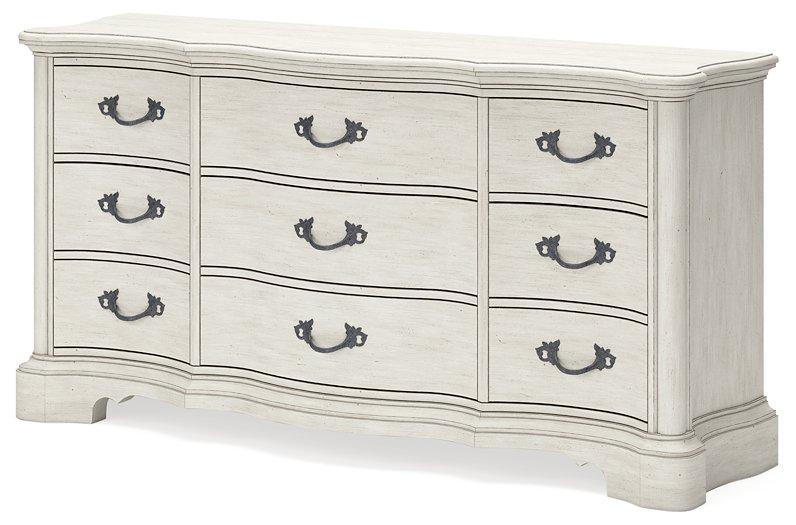 Arlendyne Dresser and Mirror - imattress & ifurniture (FL)