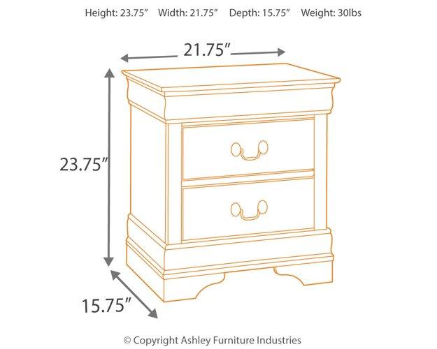 Alisdair Nightstand - imattress & ifurniture (FL)