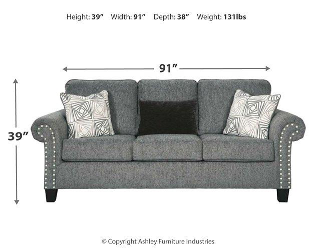 Agleno Living Room Set - imattress & ifurniture (FL)