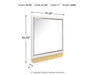 Altyra Bedroom Mirror - imattress & ifurniture (FL)