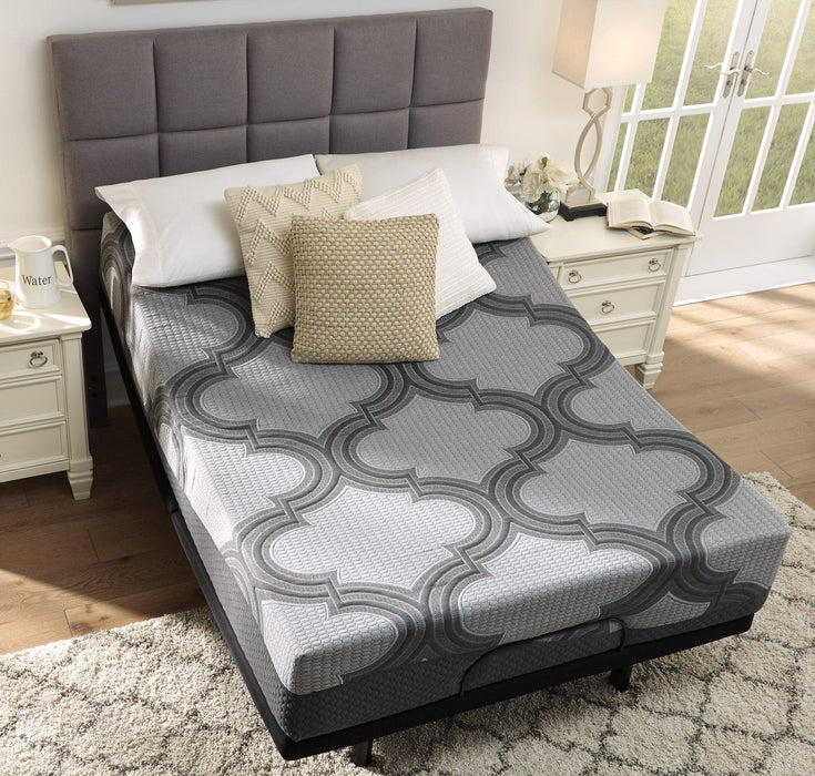 12 Inch Ashley Hybrid King Adjustable Base and Mattress - imattress & ifurniture (FL)