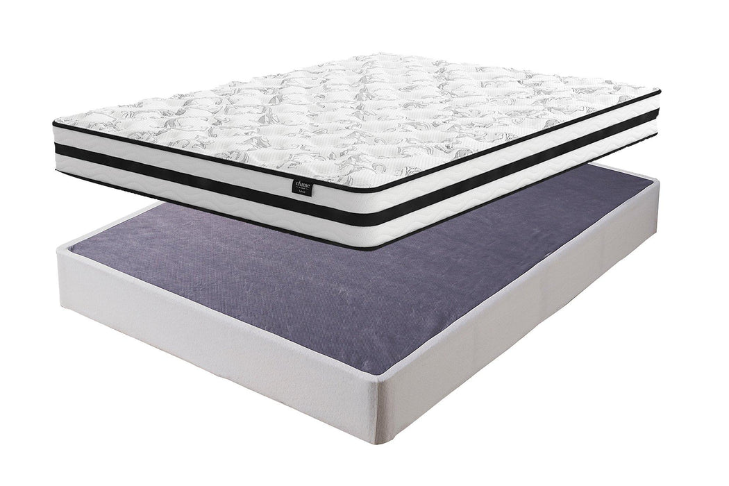 8 Inch Chime Innerspring Mattress Set - imattress & ifurniture (FL)